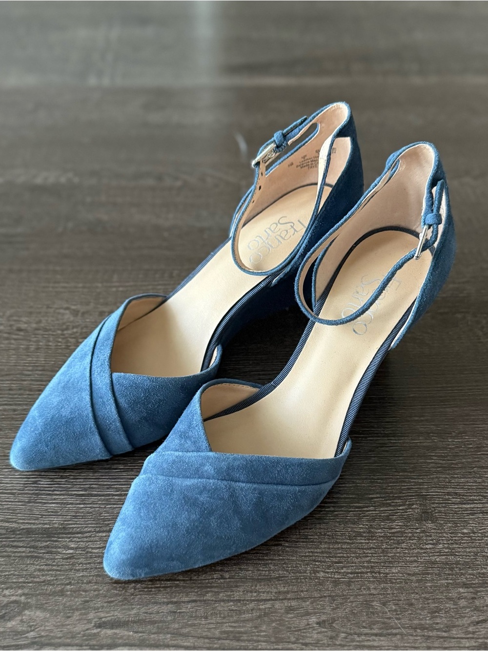 Franco Sarto Suede Pumps